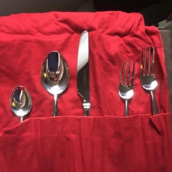 Robbe & Berking silver plate Gio 3 x 5-pc setting - Picture 9 of 10